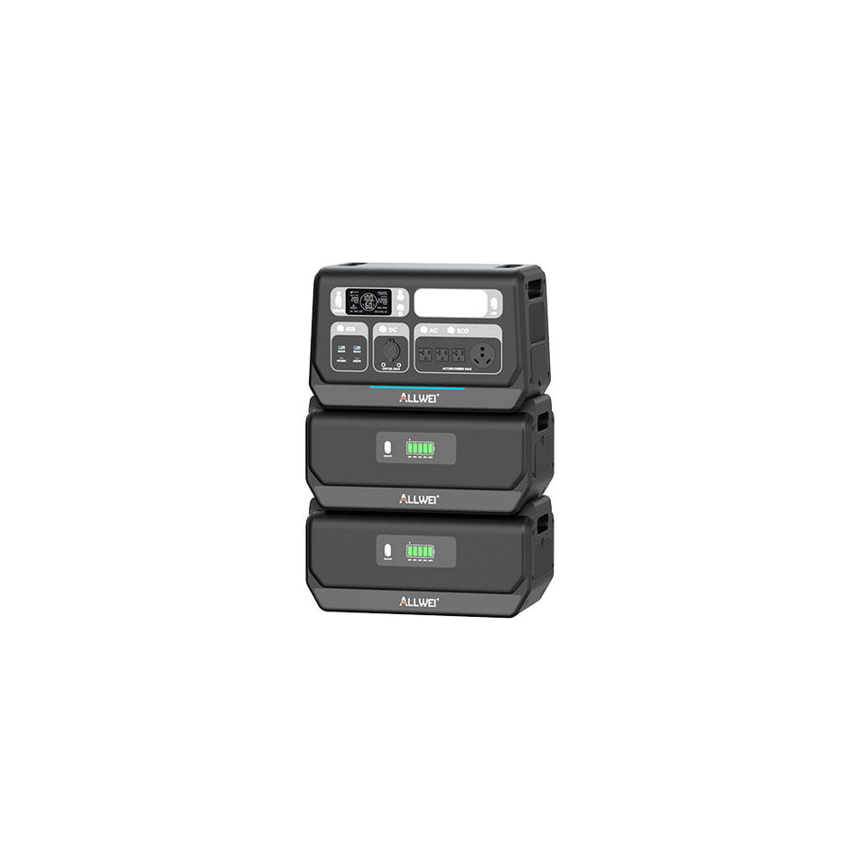 ALLWEI PPS2400+2* B200 PRO | Home Battery Backup up to 6kWh